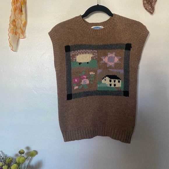 Vintage wool farm vest! - Picture 1 of 4